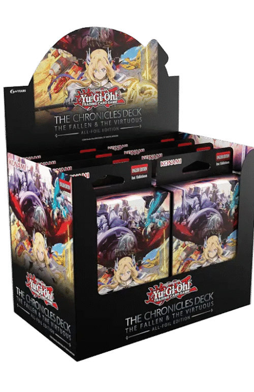 Yu-Gi-Oh! - The Chronicles Deck - The Fallen & The Virtuous - CDU (8x Decks)