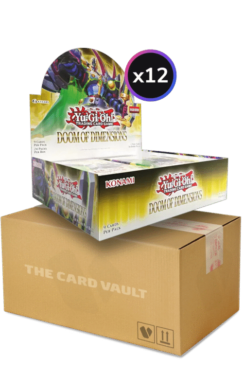 Yu-Gi-Oh! - Doom of Dimensions - Display Case (12x Booster Boxes) (1st Edition)