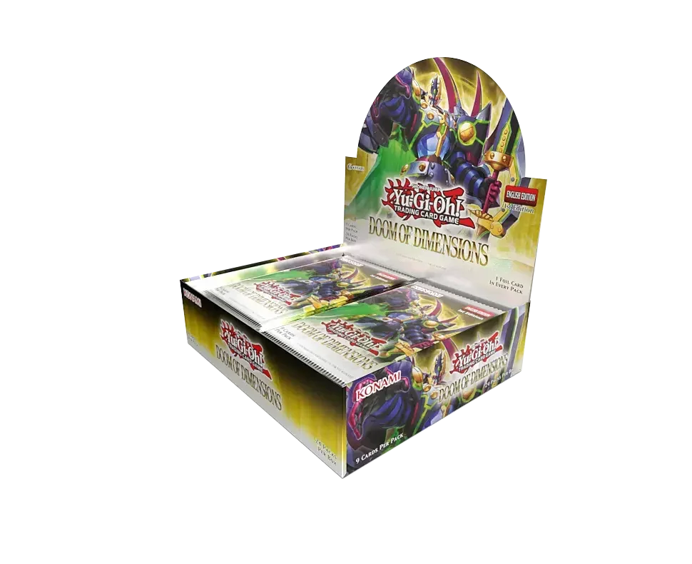 Yu-Gi-Oh! - Doom of Dimensions - Display Case (12x Booster Boxes) (1st Edition):圖片 3