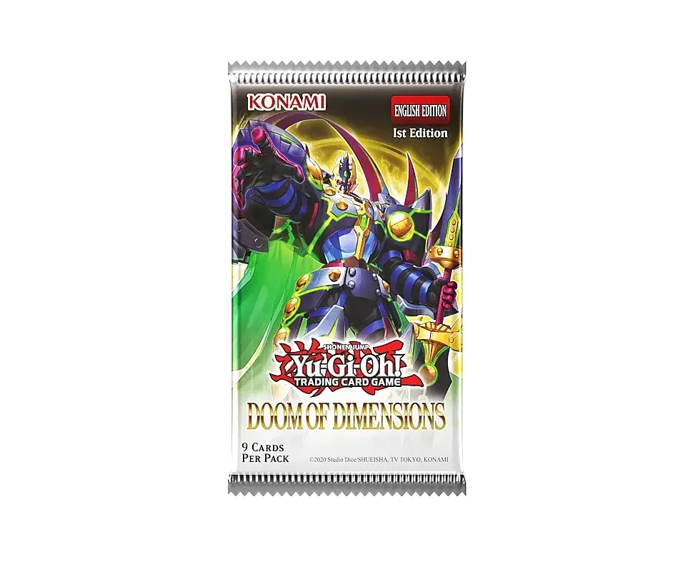 Yu-Gi-Oh! - Doom of Dimensions - Booster Pack (1st Edition)