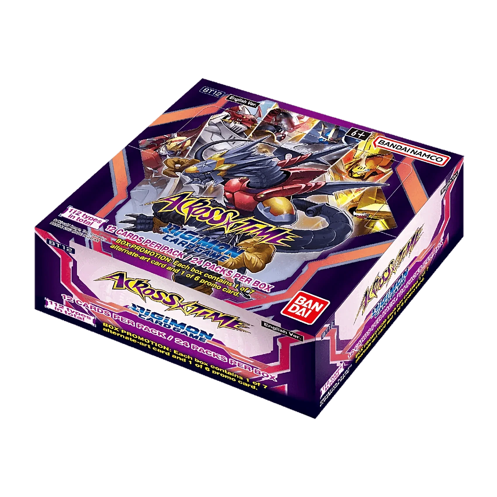 Digimon Card Game - Across Time (BT12) - Booster Box (24x Packs)