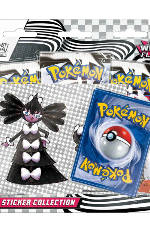 Pokemon TCG - Scarlet & Violet - White Flare - Tech Sticker Collection - Gothitelle