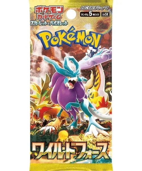 Pokemon TCG - Scarlet & Violet - Wild Force (SV5K) - Booster Pack (Japanese)
